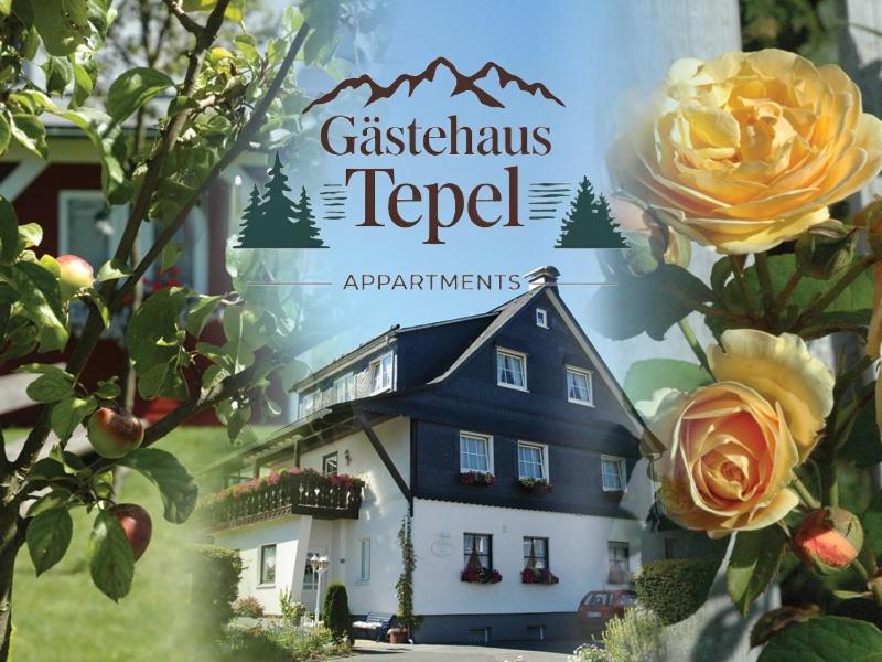 Gaestehaus Tepel Winterberg Exteriör bild